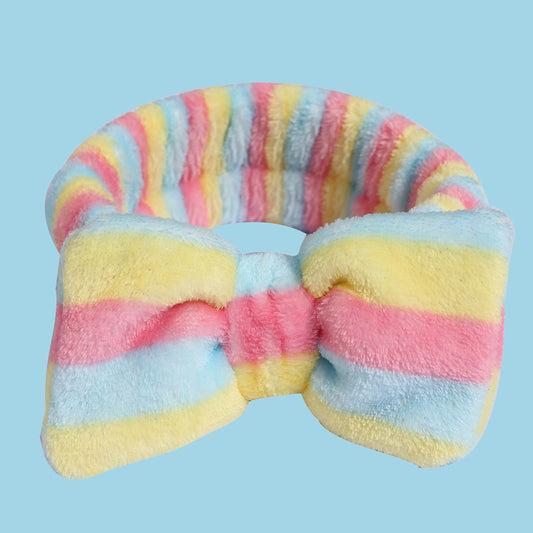 Push Skincare Headband- Striped